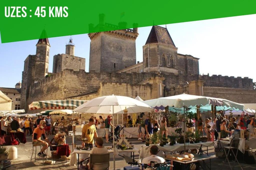 Aux Marches Du Palais - Ac Clim - Spacieux - Terrasse - Wifi Avignon Bagian luar foto